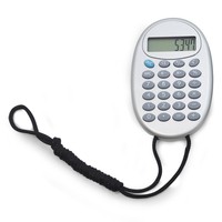 Calculadora de Plástico Com Cordão Para Brindes Personalizado