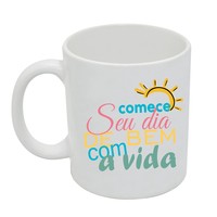 Caneca de Porcelana Personalizada 300ml