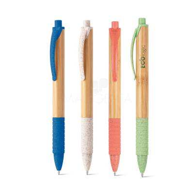 Caneta ecológica de Bambu Personalizada