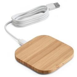 Carregador Wireless Bambu Personalizado