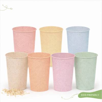 Copo Plástico em Fibra de Arroz 400ml