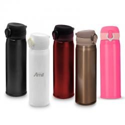 Garrafa de Metal Com Parede Dupla 400ml Personalizada