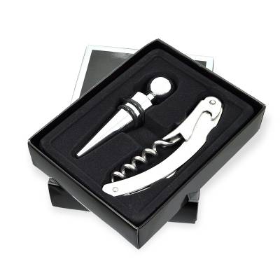 Kit vinho personalizado com 2 peças