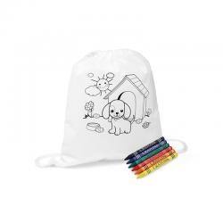 Mochila Saco para Colorir Personalizada