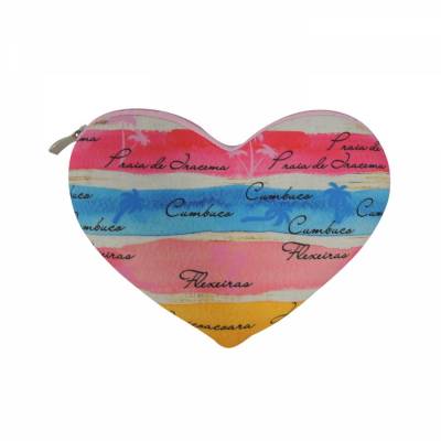 Necessaire de Coração para Brindes Personalizados