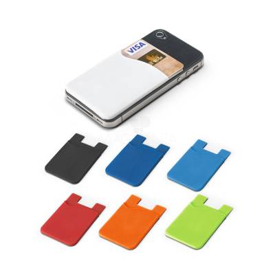 Porta-Cartões em Silicone para Celular